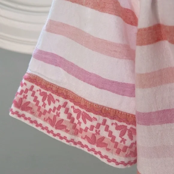 Vineyard Vines Boho Top Size L - Picture 3 of 9